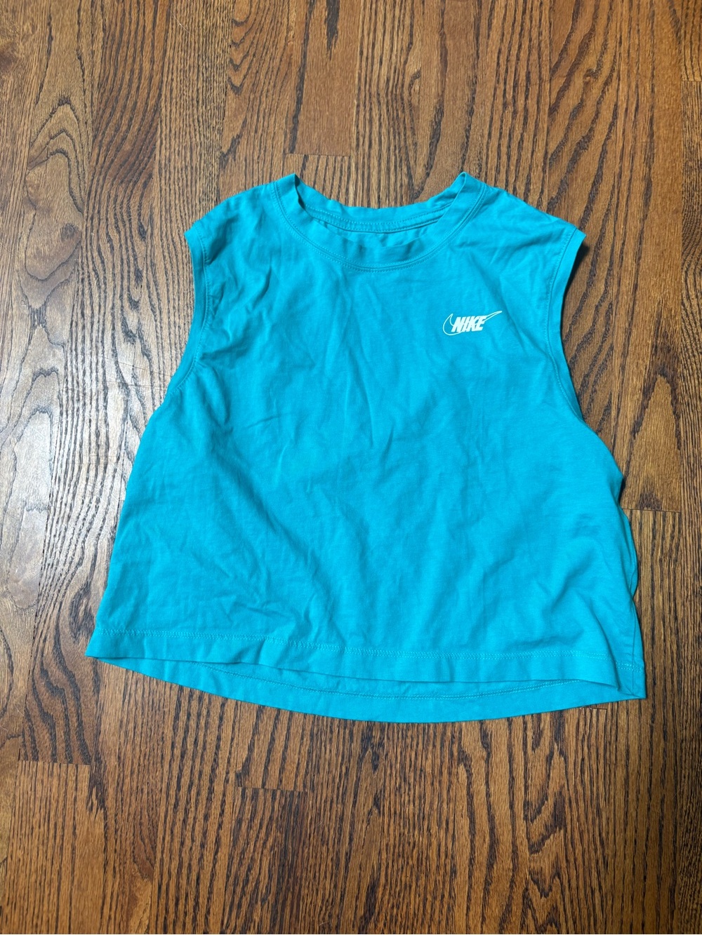 Nike Adult Teal Muscle Tank Top
